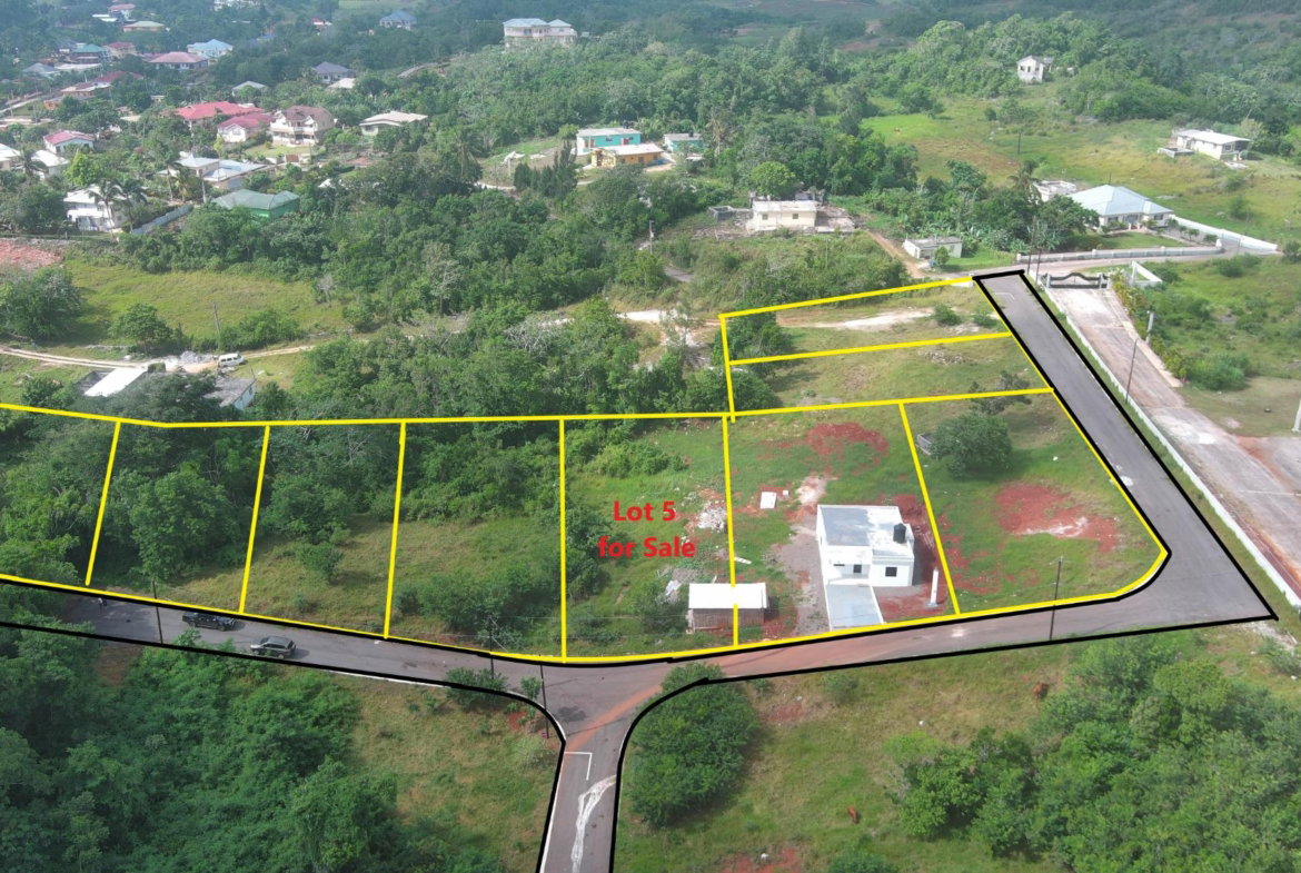 Second image of Lot 5 Pine Grove in Dalys Grove, Manchester, Jamaica - property is For Sale