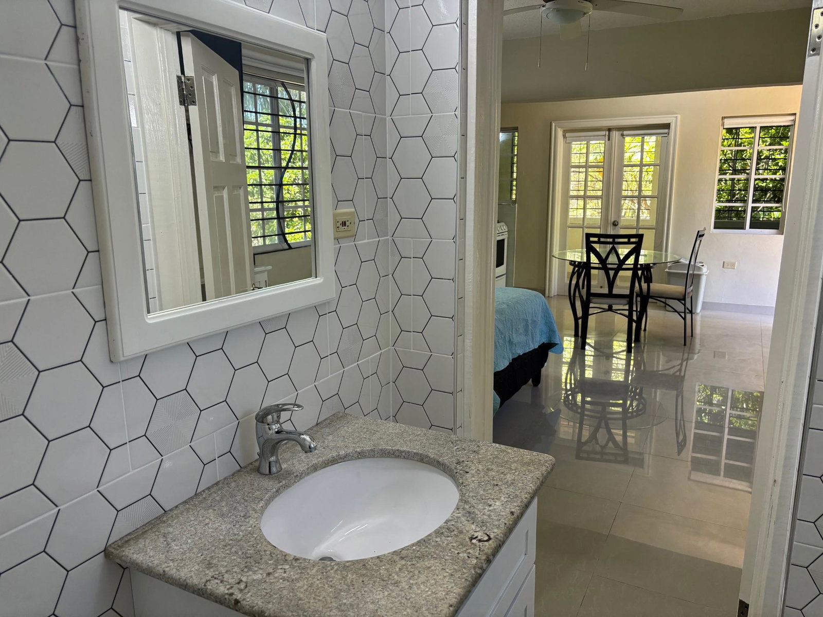 Spacious-One-Bedroom-Apartment-for-Rent-in-Ironshore-St.-James-Jamaica Sixth image of 1-462 Dorchester Drive in Ironshore, St. James, Jamaica - property is For Rent