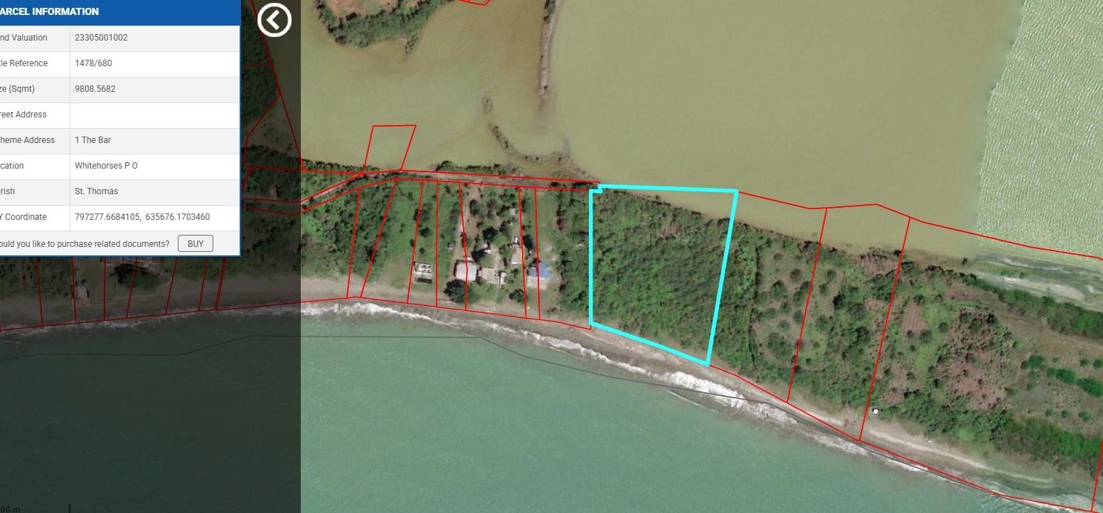 Beachfront-Development-Land-for-Sale-in-St.-Thomas-Jamaica First image of 1 st Thomas The Bar Lands in Yallahs, St. Thomas, Jamaica - property is For Sale