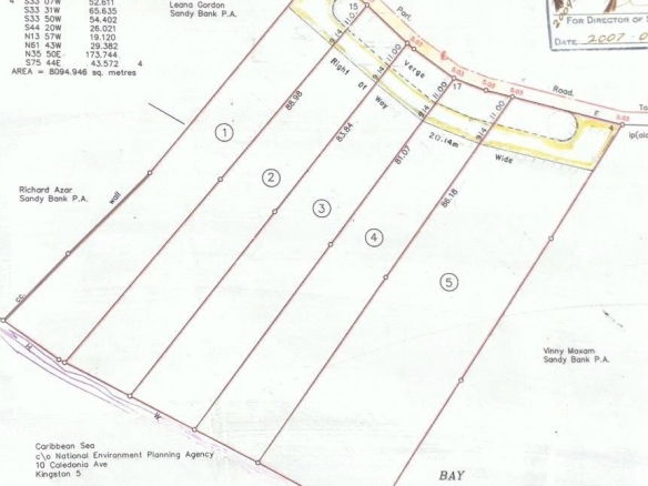 First image of Lot 3 Billy Bay, Treasure Beach in Treasure Beach, St. Elizabeth, Jamaica - property is For Sale