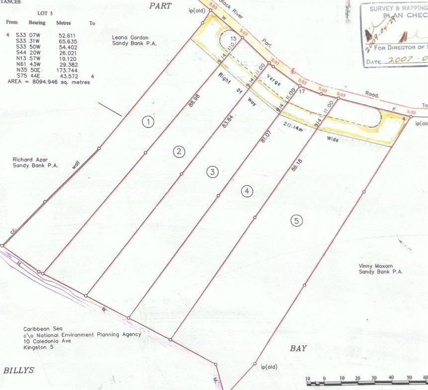 First image of Lot 3 Billy Bay, Treasure Beach in Treasure Beach, St. Elizabeth, Jamaica - property is For Sale