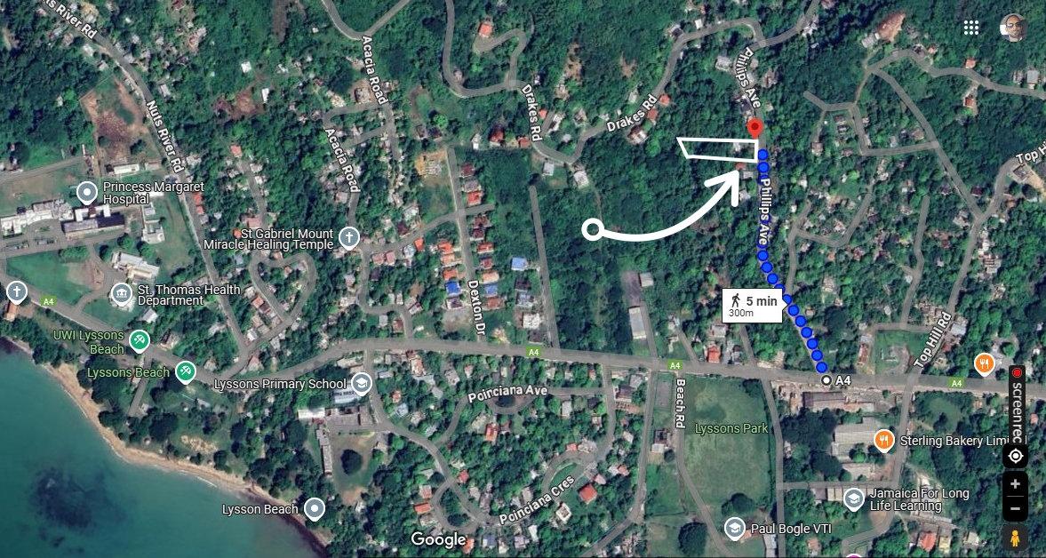 Charming-House-for-Sale-on-12-Acre-Near-Lyssons-Beach-St.-Thomas-Jamaica Fourth image of 108 Phillips Avenue in Lyssons, St. Thomas, Jamaica - property is For Sale
