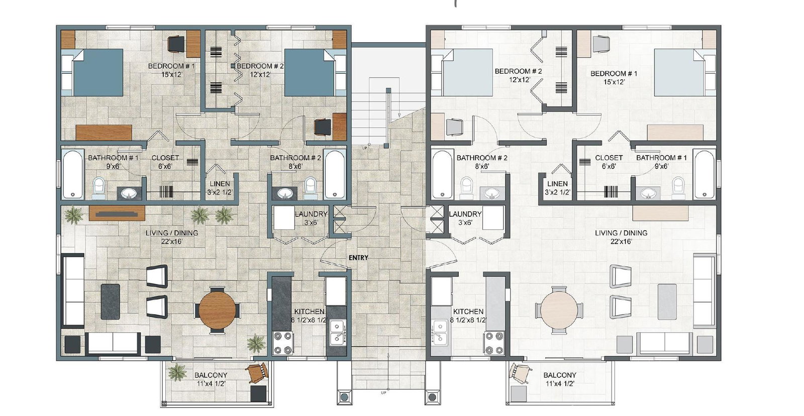 Modern-2-Bedroom-Apartment-for-Sale-in-Montego-Bay-Gated-Community Twelfth image of C4- Park Ave in Montego Bay, St. James, Jamaica - property is For Sale