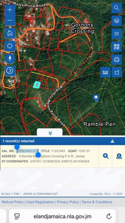Third image of Lot 4- Ramble Hill in Bogue, St. James, Jamaica - property is For Sale