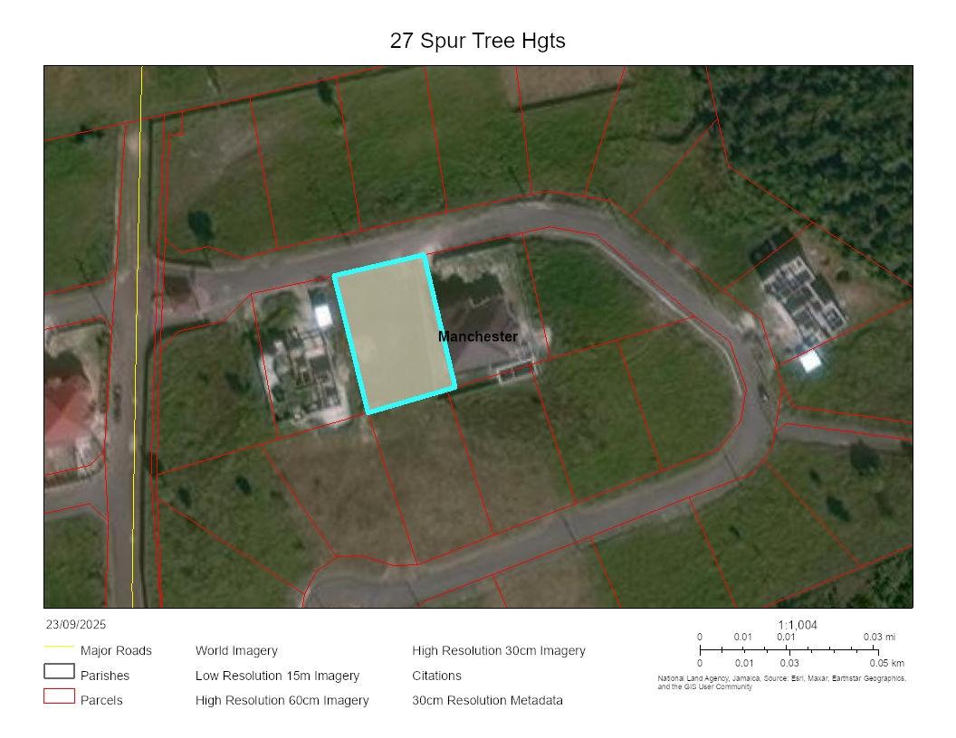 Residential-Lot-for-Sale-in-Spur-Tree-Heights-Manchester-Jamaica-10665-Sq-Ft-Gated-Community Ninth image of 27 Spur Tree Heights in Spur Tree, Manchester, Jamaica - property is For Sale