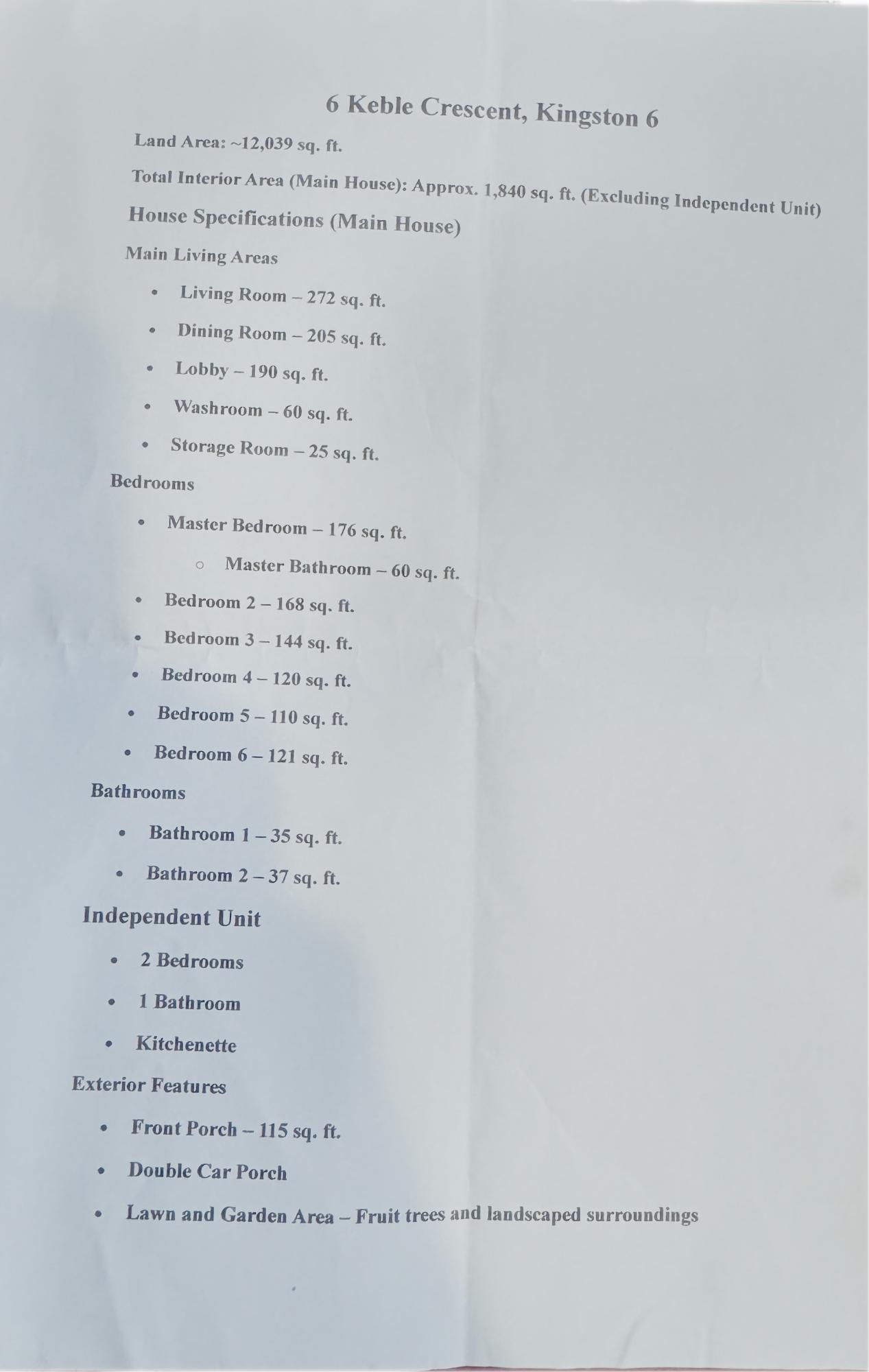 Fourteenth image of 6 Keble Crescent in Kingston 6, St. Andrew, Jamaica - property is For Sale