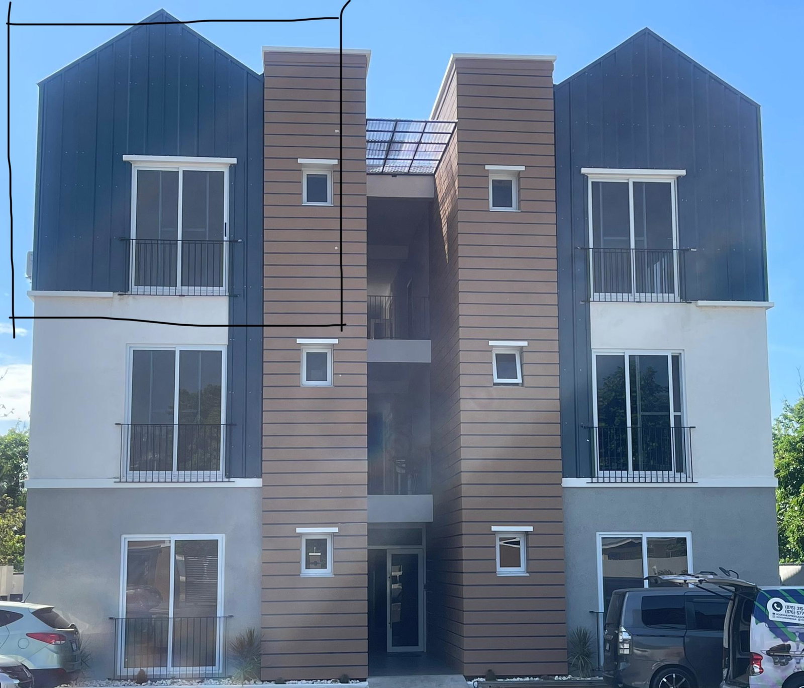 Modern-2-Bedroom-Apartment-for-Rent-in-St.-Andrew-Jamaica-Mountain-Views Third image of Apt 13-15 Three Oaks Road in Kingston 20, St. Andrew, Jamaica - property is For Rent