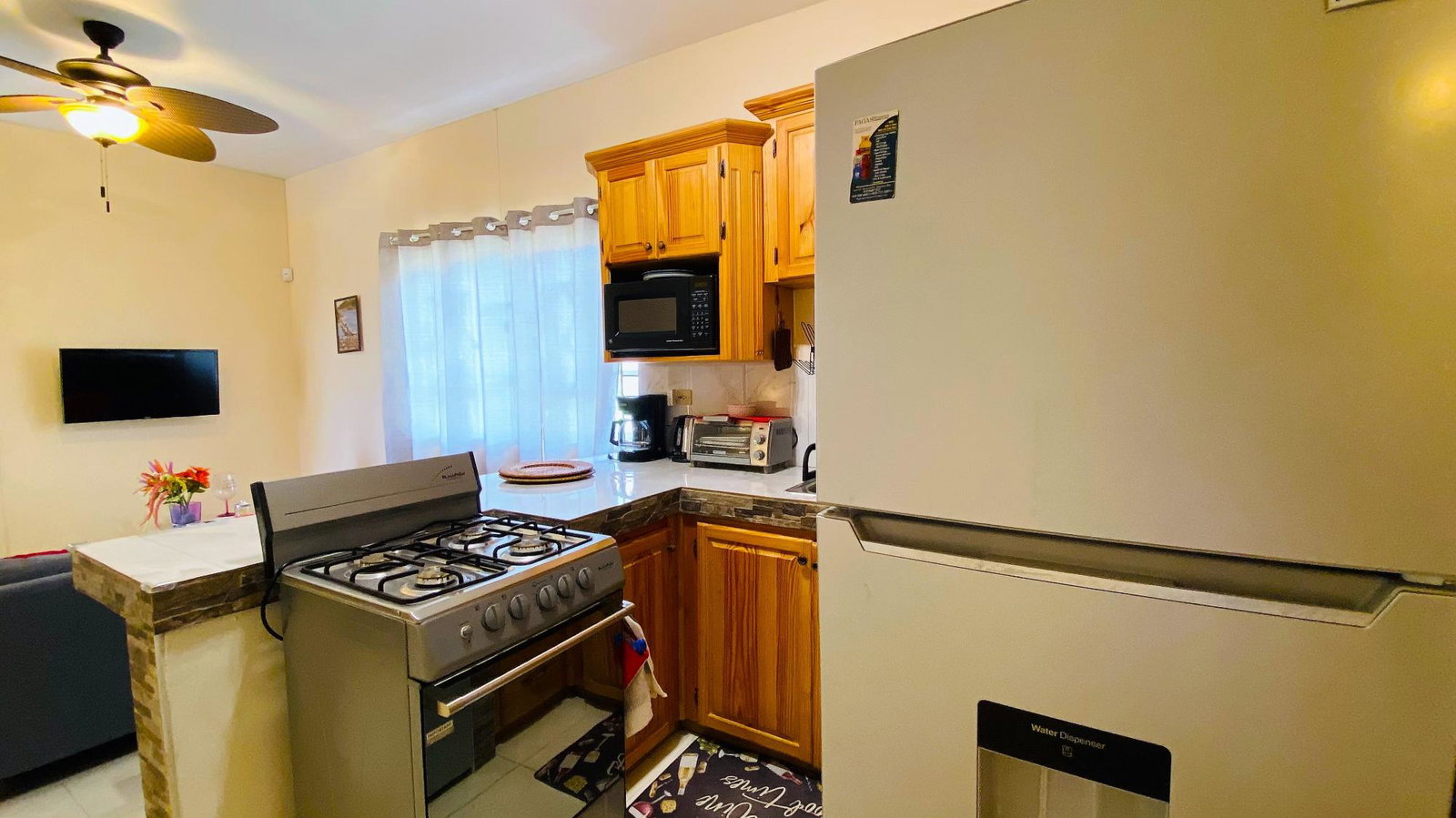 Cozy-2-Bedroom-Furnished-Cottage-for-Rent-in-Montego-Hills-St.-James Fifth image of 3-108 Pimento Drive in Montego Bay, St. James, Jamaica - property is For Rent