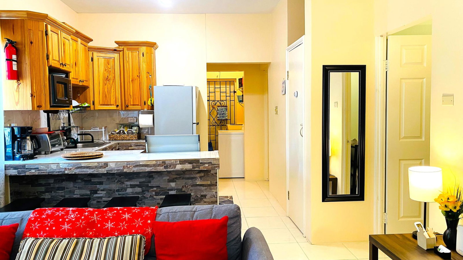 Cozy-2-Bedroom-Furnished-Cottage-for-Rent-in-Montego-Hills-St.-James Sixth image of 3-108 Pimento Drive in Montego Bay, St. James, Jamaica - property is For Rent