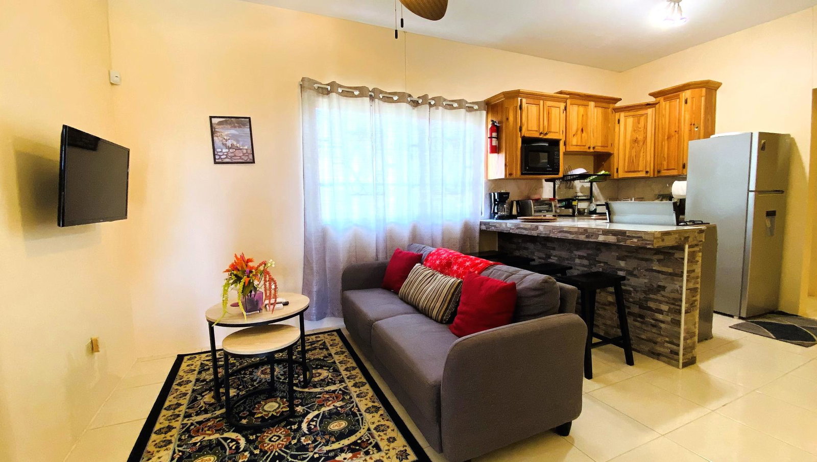 Cozy-2-Bedroom-Furnished-Cottage-for-Rent-in-Montego-Hills-St.-James Seventh image of 3-108 Pimento Drive in Montego Bay, St. James, Jamaica - property is For Rent