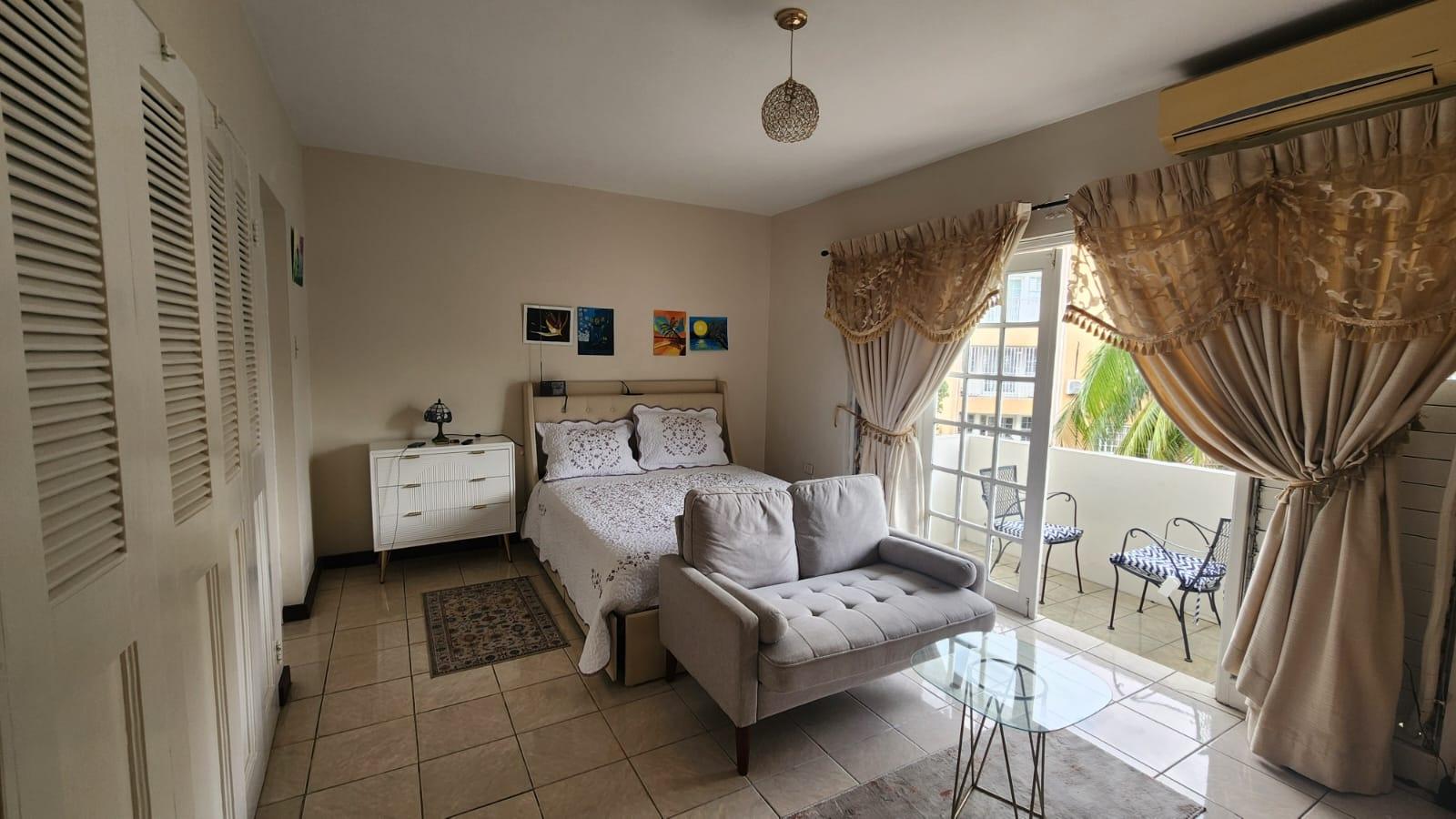 Fully-Furnished-Studio-Apartment-for-Rent-in-St.-Andrew-Jamaica First image of 201 West Kings House Ave in Kingston 10, St. Andrew, Jamaica - property is For Rent