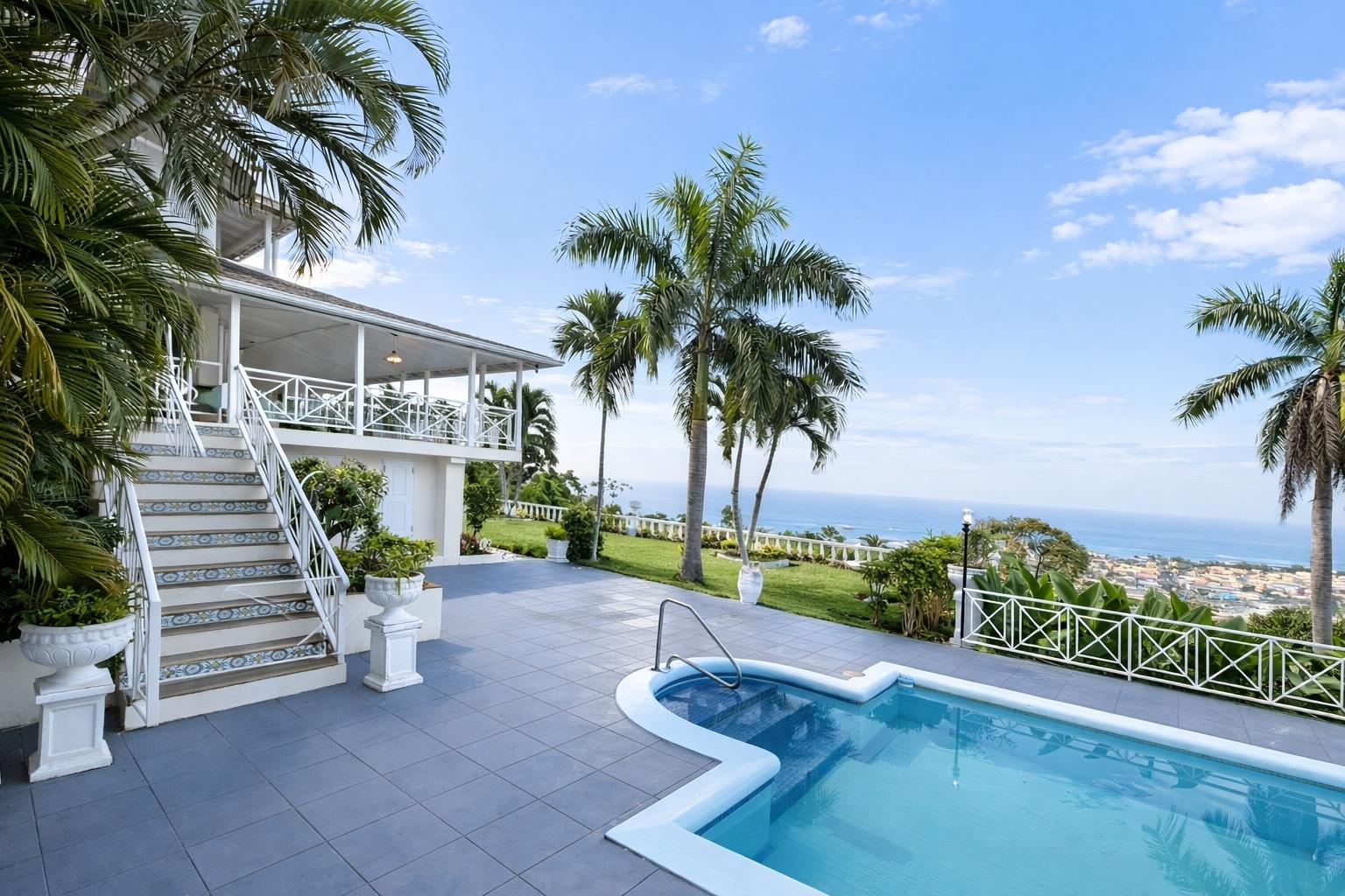 Luxury-4-Bedroom-Villa-for-Rent-in-Stoneaway-St.-Ann-Jamaica-Caribbean-Sea-View Third image of Lot 16-17 Ridge Estate in Shaw Park, St. Ann, Jamaica - property is For Rent