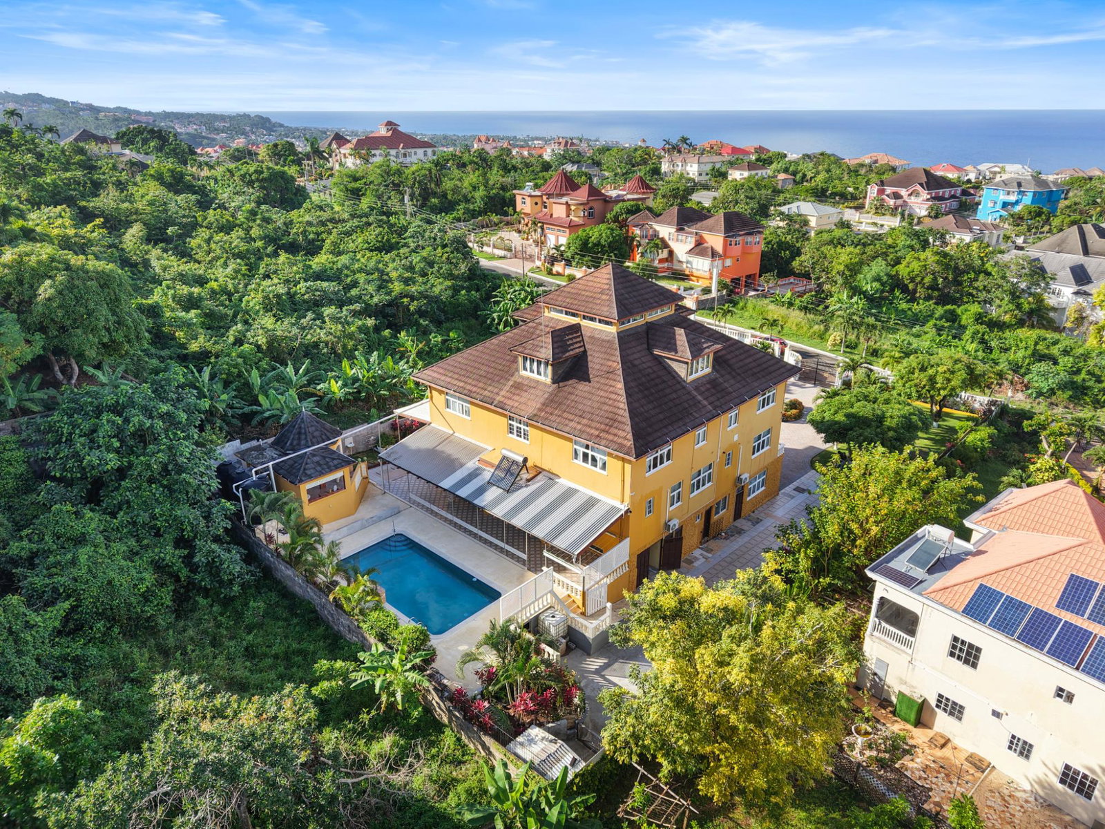 Luxury-5-Bedroom-Ocean-View-Home-for-Rent-in-Ocean-Ridge-Tower-Isle-St.-Mary-Jamaica First image of 35 Ocean Ridge Drive in Ocean Ridge, St. Mary, Jamaica - property is For Rent