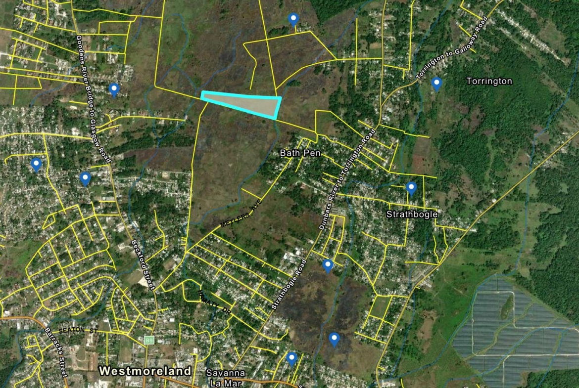 Second image of Lot 5b- Bath Pen in SAVANNA LA MAR, Westmoreland, Jamaica - property is For Sale