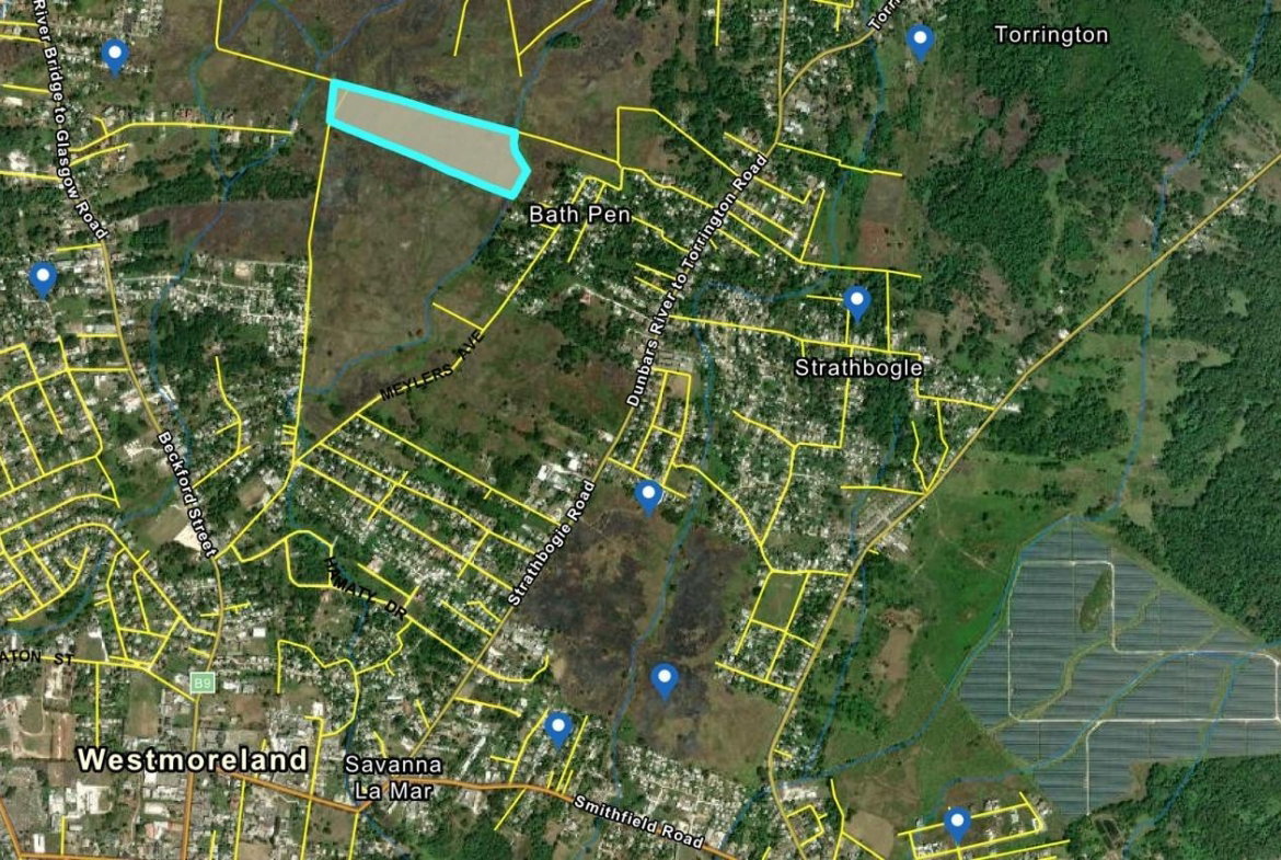 Second image of Lot 1b- Bath Pen in SAVANNA LA MAR, Westmoreland, Jamaica - property is For Sale