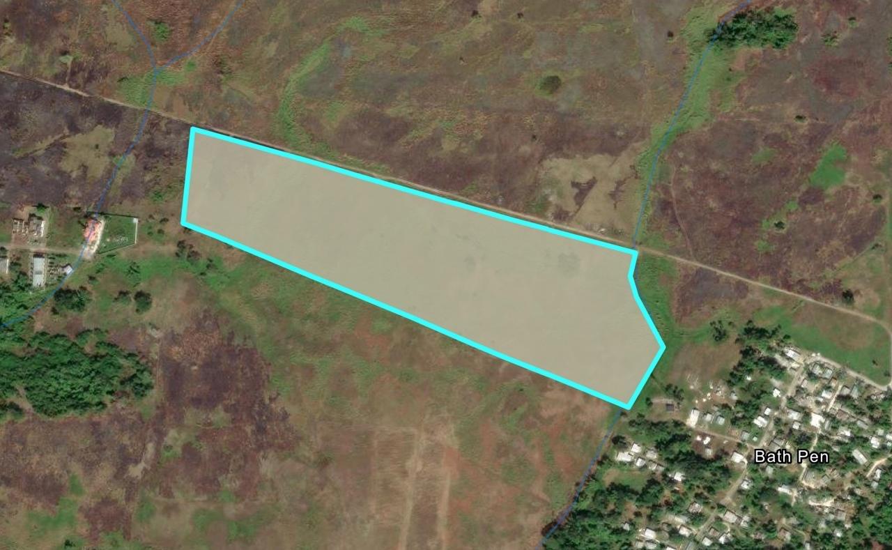 22.9-Acre-Development-Land-for-Sale-in-Bath-Pen-Savanna-la-Mar-Westmoreland Third image of Lot 1b- Bath Pen in SAVANNA LA MAR, Westmoreland, Jamaica - property is For Sale