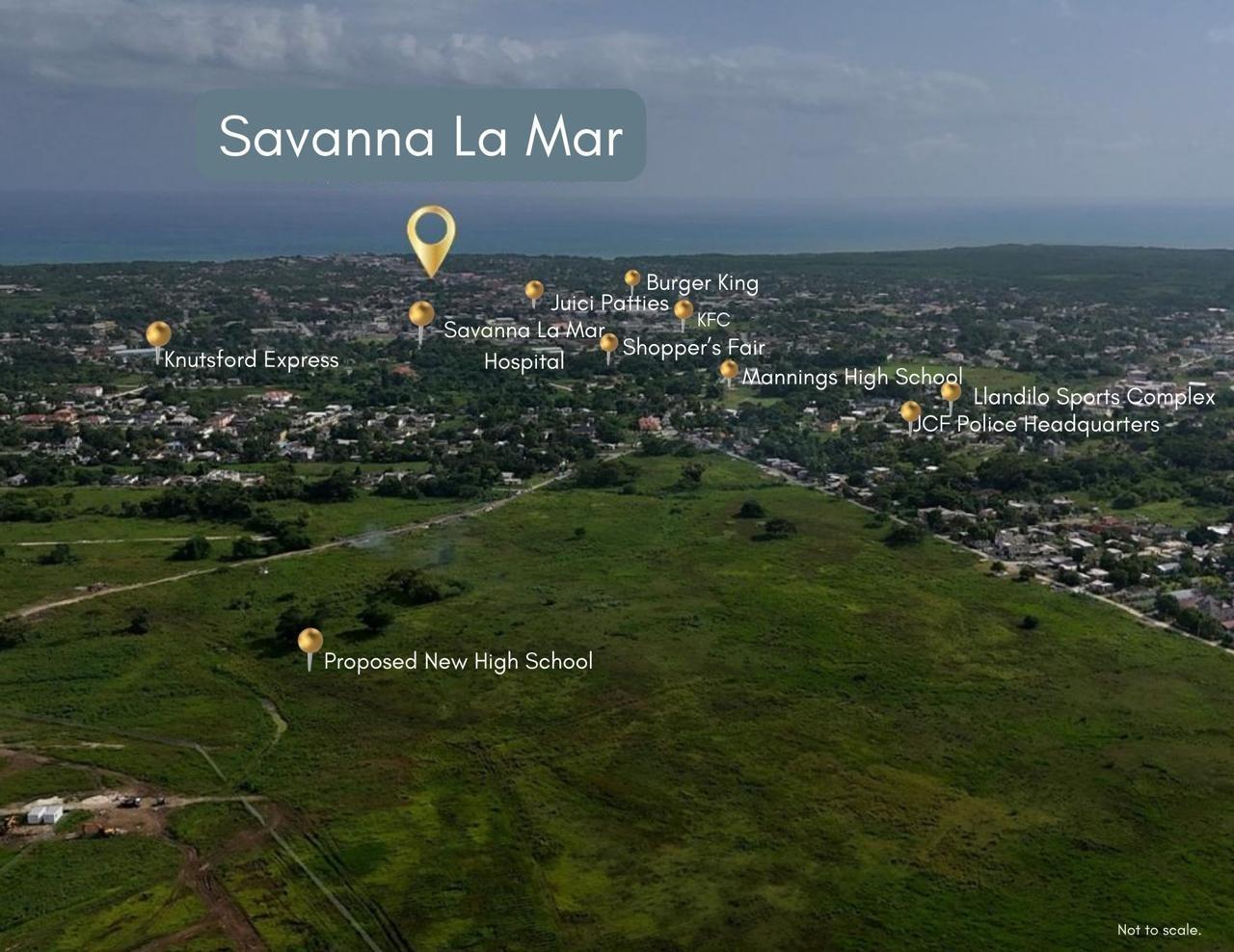 22.9-Acre-Development-Land-for-Sale-in-Bath-Pen-Savanna-la-Mar-Westmoreland Fourth image of Lot 1b- Bath Pen in SAVANNA LA MAR, Westmoreland, Jamaica - property is For Sale