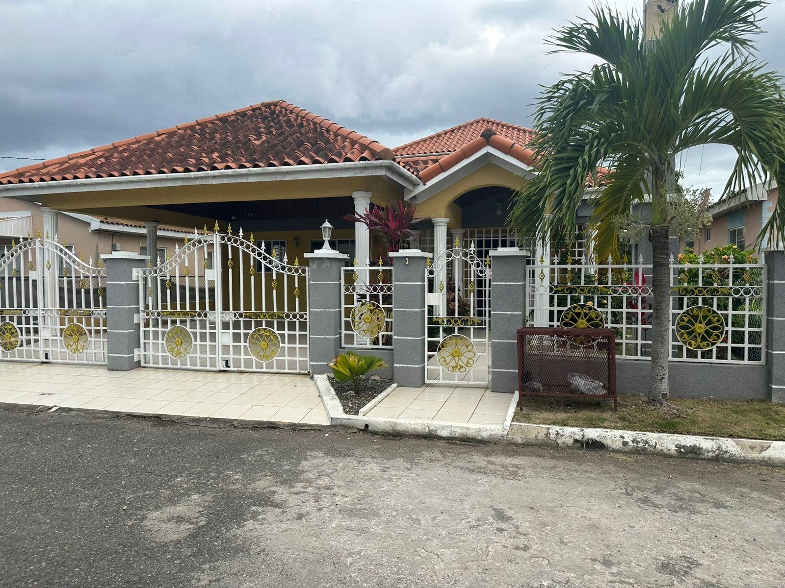 Comfortable-3-Bedroom-House-for-Rent-in-Angels-Estate-St.-Catherine-Jamaica First image of 44 Genoa Close, Angels Estat in Angels, St. Catherine, Jamaica - property is For Rent