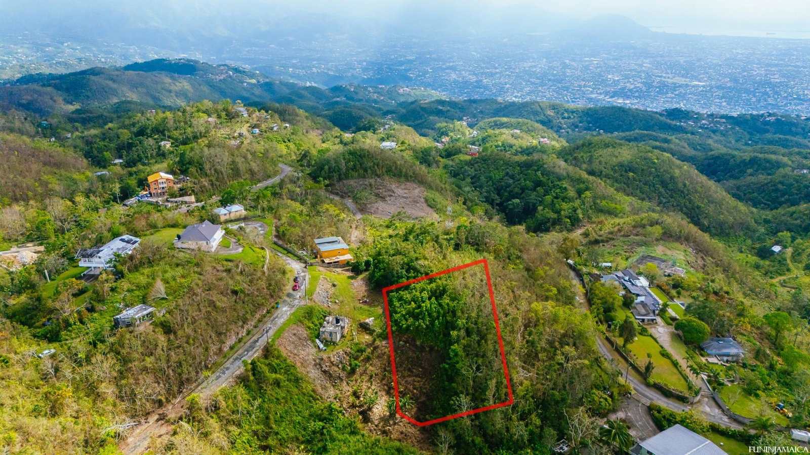Coopers-Hill-Residential-Lot-for-Sale-Red-Hills-St.-Andrew-City-and-Mountain-Views Second image of Abraham Road, Coopers Hil in Red Hills, St. Andrew, Jamaica - property is For Sale
