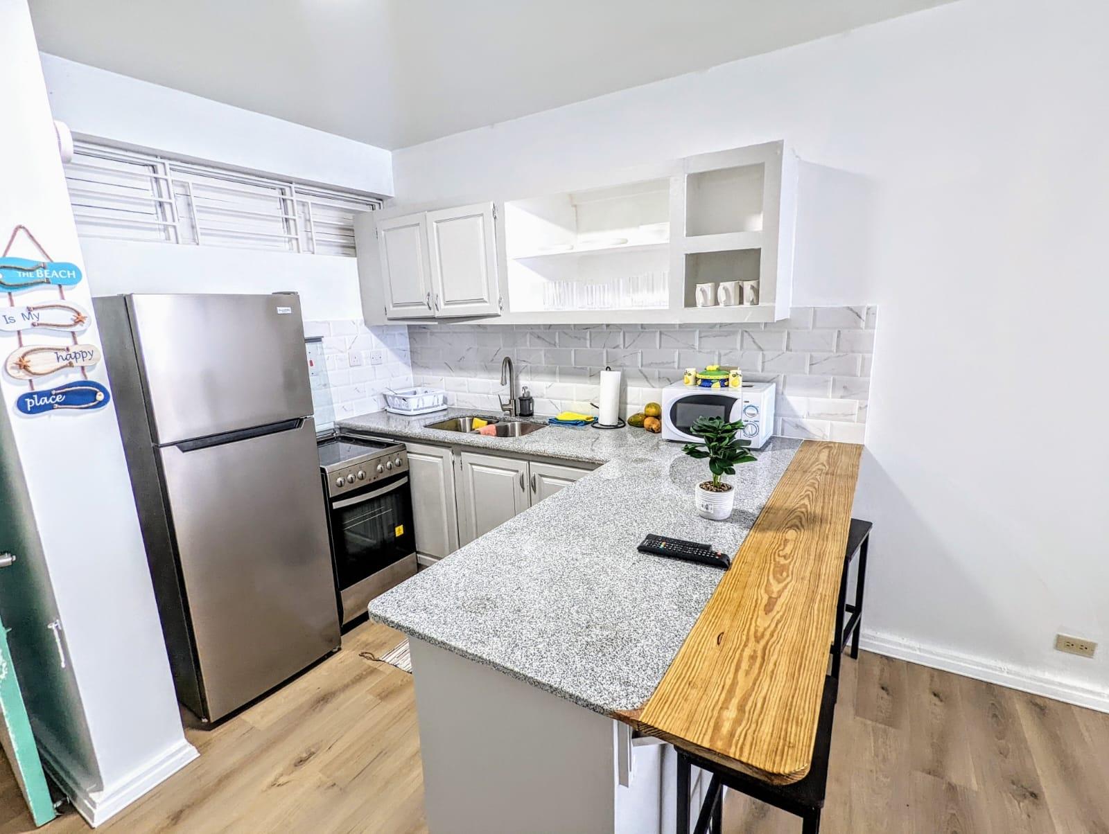 Furnished-2BR-Apartment-for-Sale-on-Queenhythe-Road-St.-Ann-Ocean-and-Town-Views Seventh image of Queenhythe Road in Discovery Bay, St. Ann, Jamaica - property is For Sale