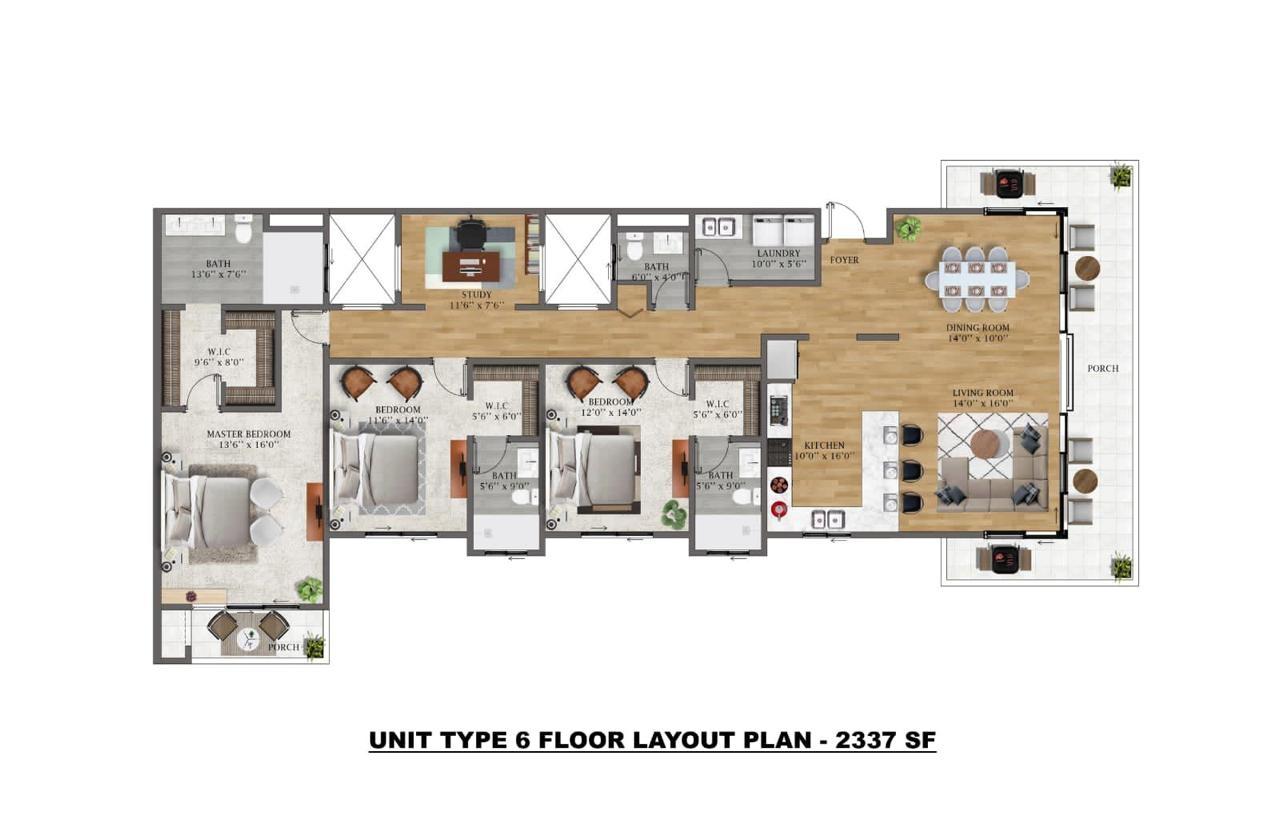 Luxury-3-Bedroom-Apartment-for-Sale-at-6-34-Russell-Heights-St.-Andrew-2300-Sq-Ft-Mountain-Views Fifth image of 6-34 Russell Heights in Kingston 8, St. Andrew, Jamaica - property is For Sale