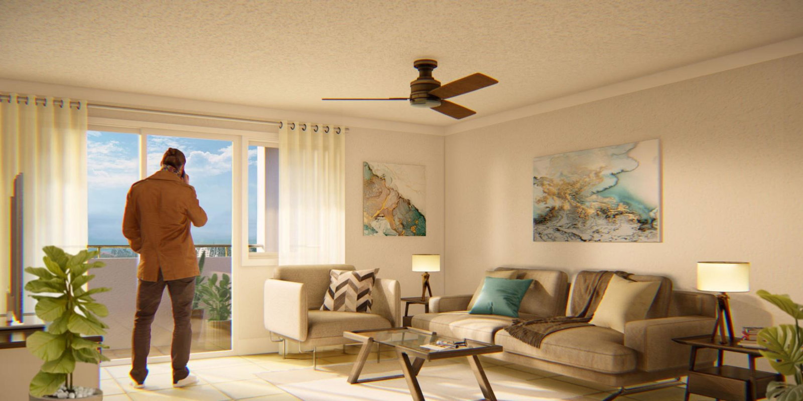 Modern-1-Bedroom-Apartment-for-Sale-in-Montego-Bays-Gated-Community Sixth image of E7- Park Ave in Montego Bay, St. James, Jamaica - property is For Sale