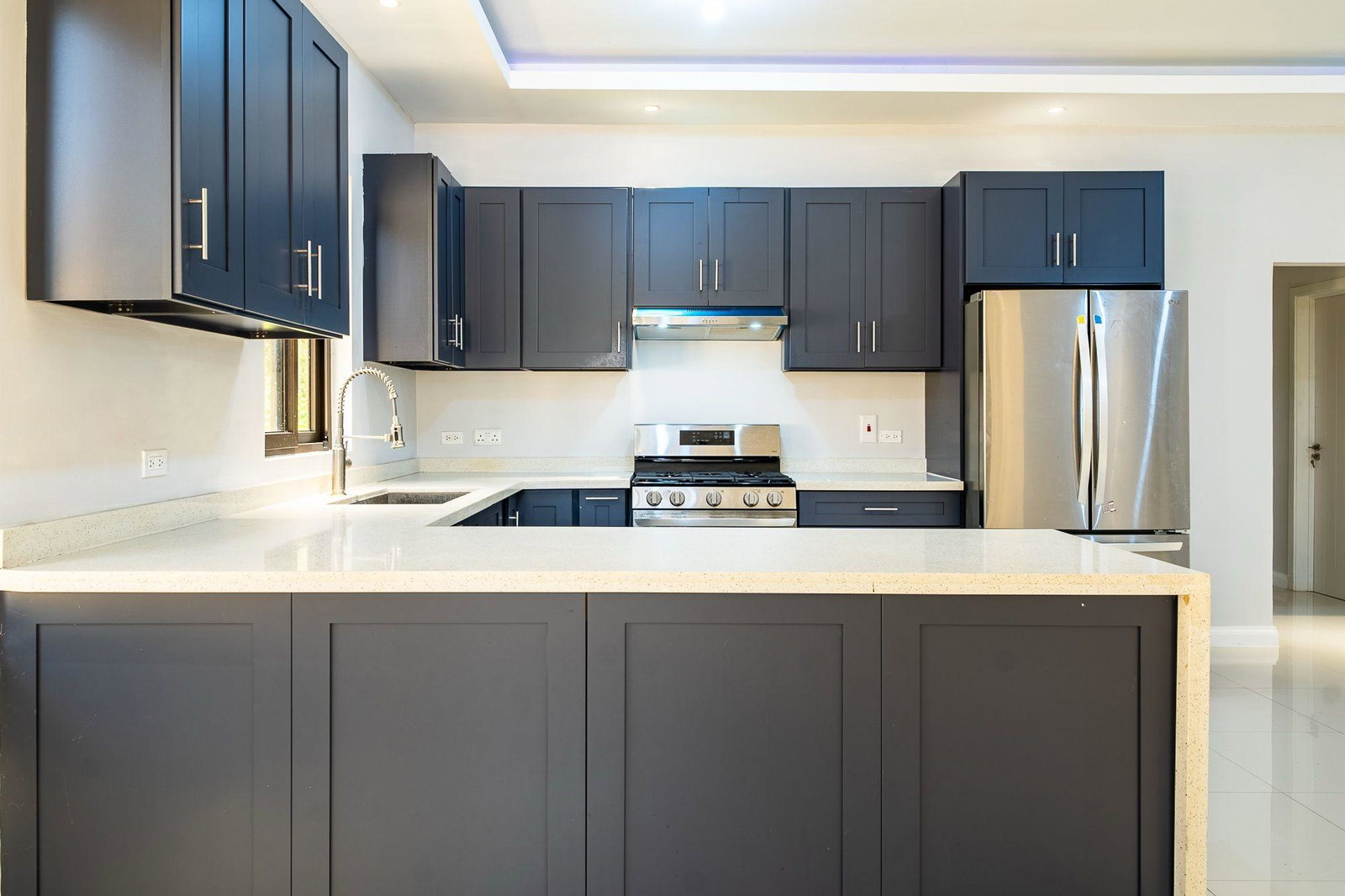 Modern-3-Bed-Townhouse-for-Rent-in-Happy-Cove-Estate-Ocho-Rios Second image of 5-5 Happy Cove Estate in Ocho Rios, St. Ann, Jamaica - property is For Rent