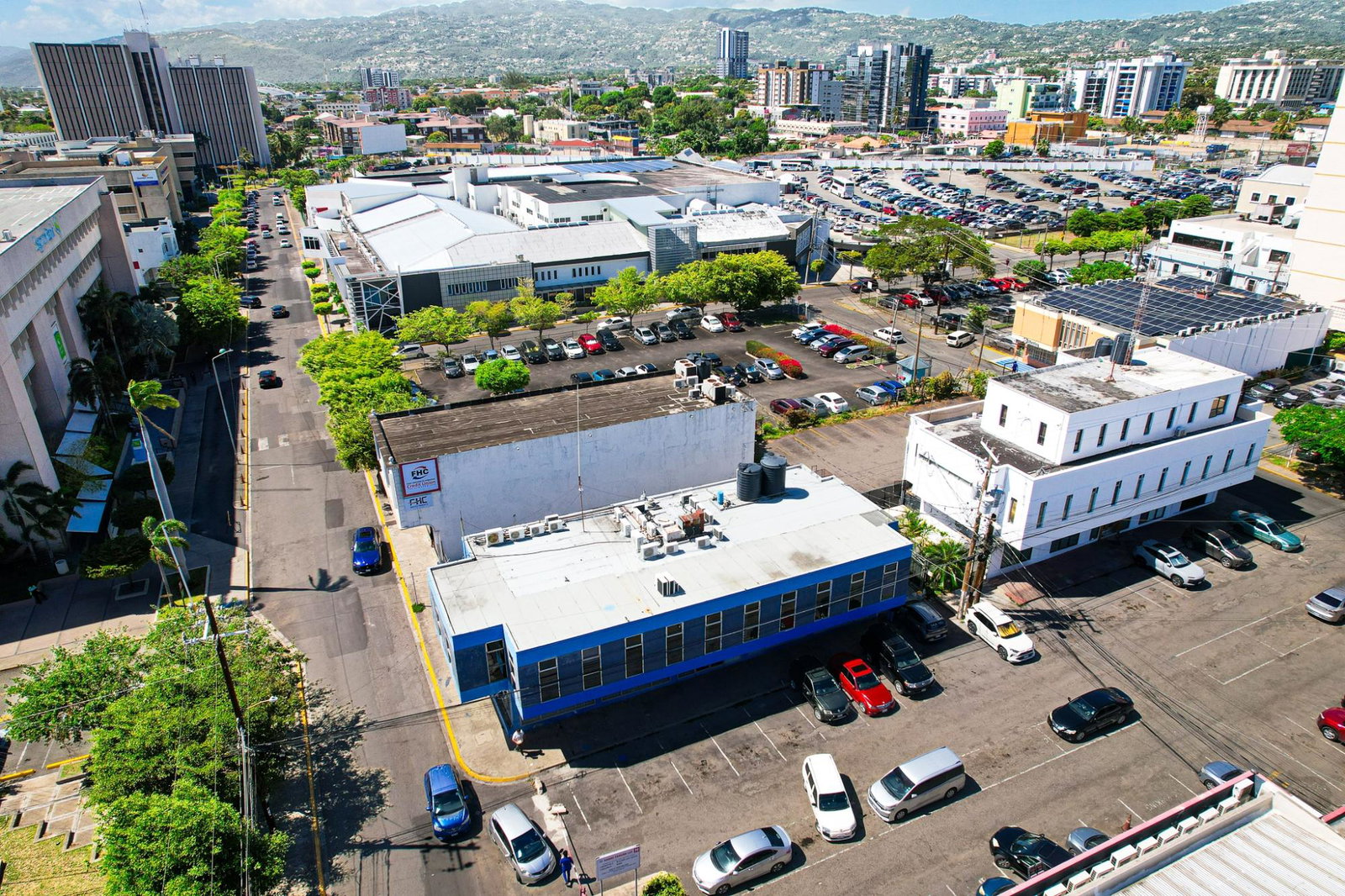 Prime-Office-Space-for-Rent-at-13-Dominica-Drive-New-Kingston-Jamaica First image of 13 Dominica Drive in Kingston 5, St. Andrew, Jamaica - property is For Rent