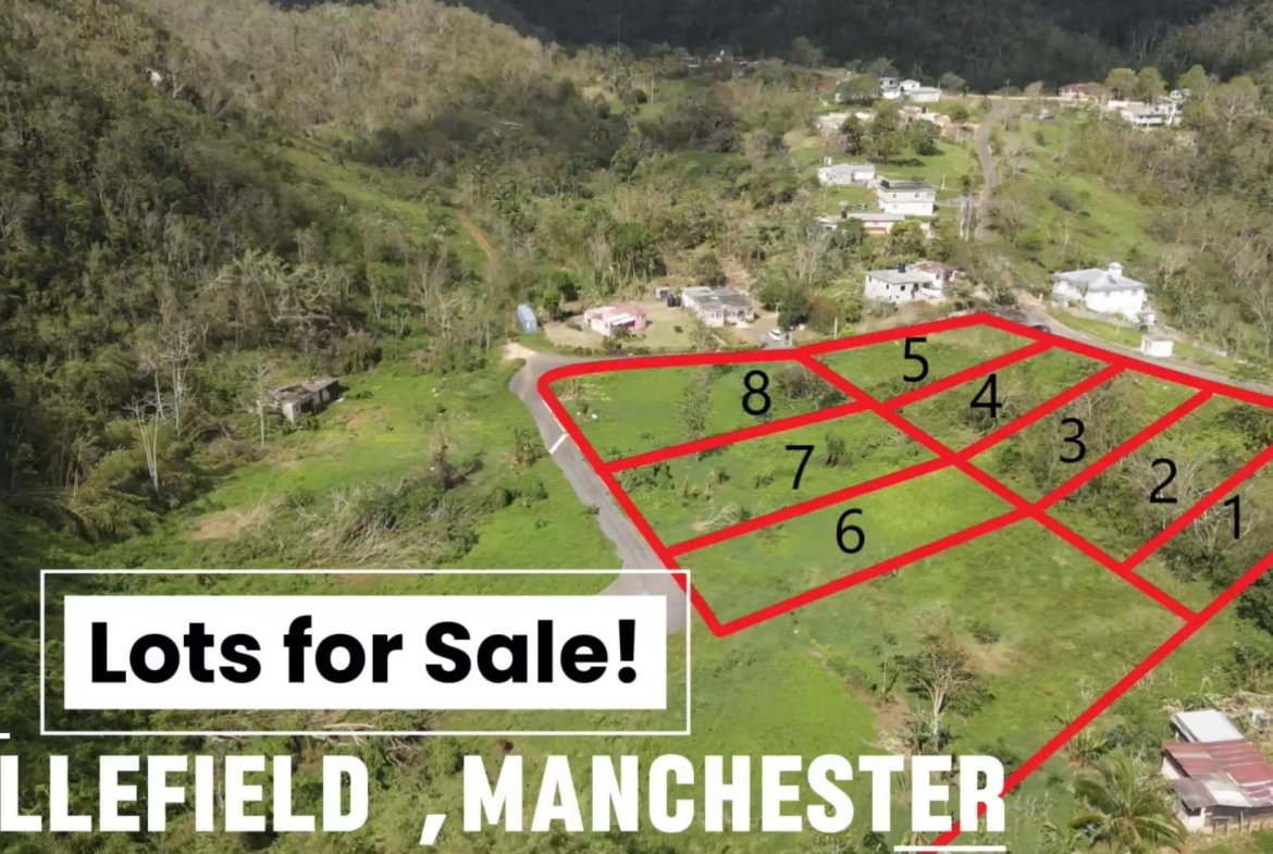 First image of Lot 3- Bellefield, Manchester in Bellefield, Manchester, Jamaica - property is For Sale