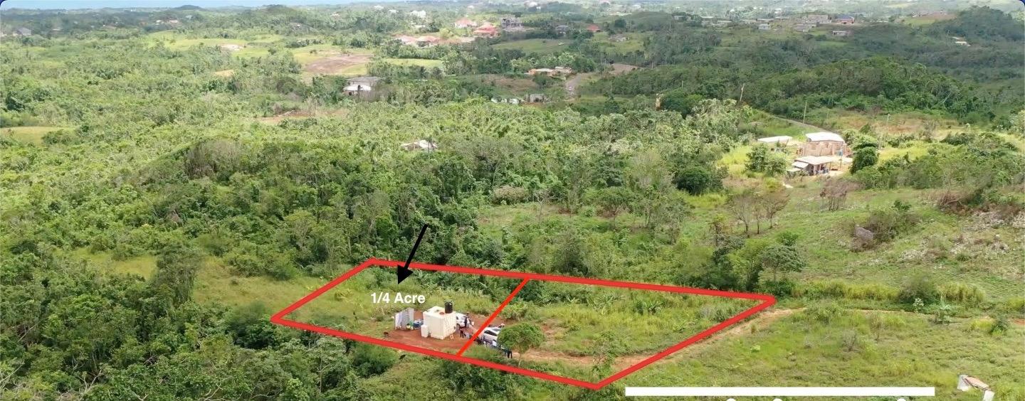 Residential-Lot-for-Sale-in-Langsyne-District-Manchester-Jamaica-–-14-Acre Third image of Langsyne District, Cross in Cross Keys, Manchester, Jamaica - property is For Sale