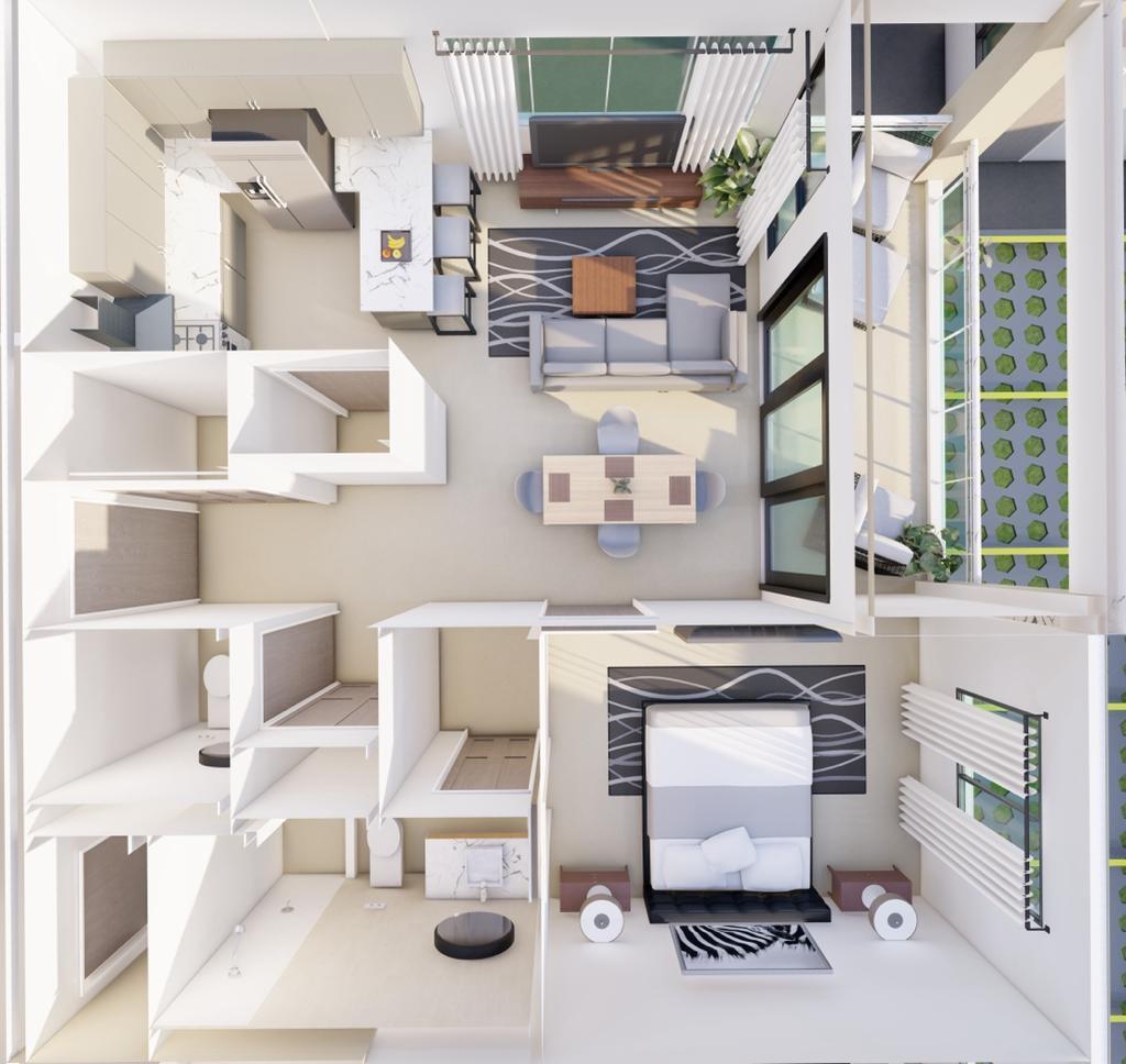 Spacious-Modern-Apartment-for-Sale-at-105-24-Dulwich-Drive-St.-Andrew-Jamaica Sixth image of Apt. 105-24 Dulwich Drive in Kingston 8, St. Andrew, Jamaica - property is For Sale